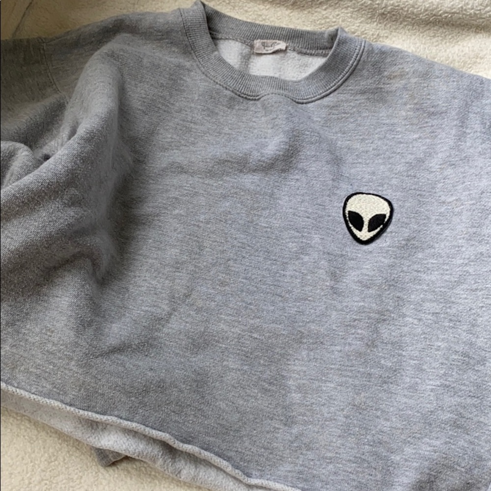 Brandy Melville cropped sweatshirt